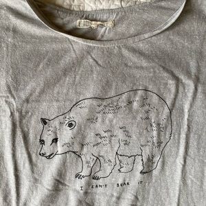 Madewell x Alexa Chung Bear Tee